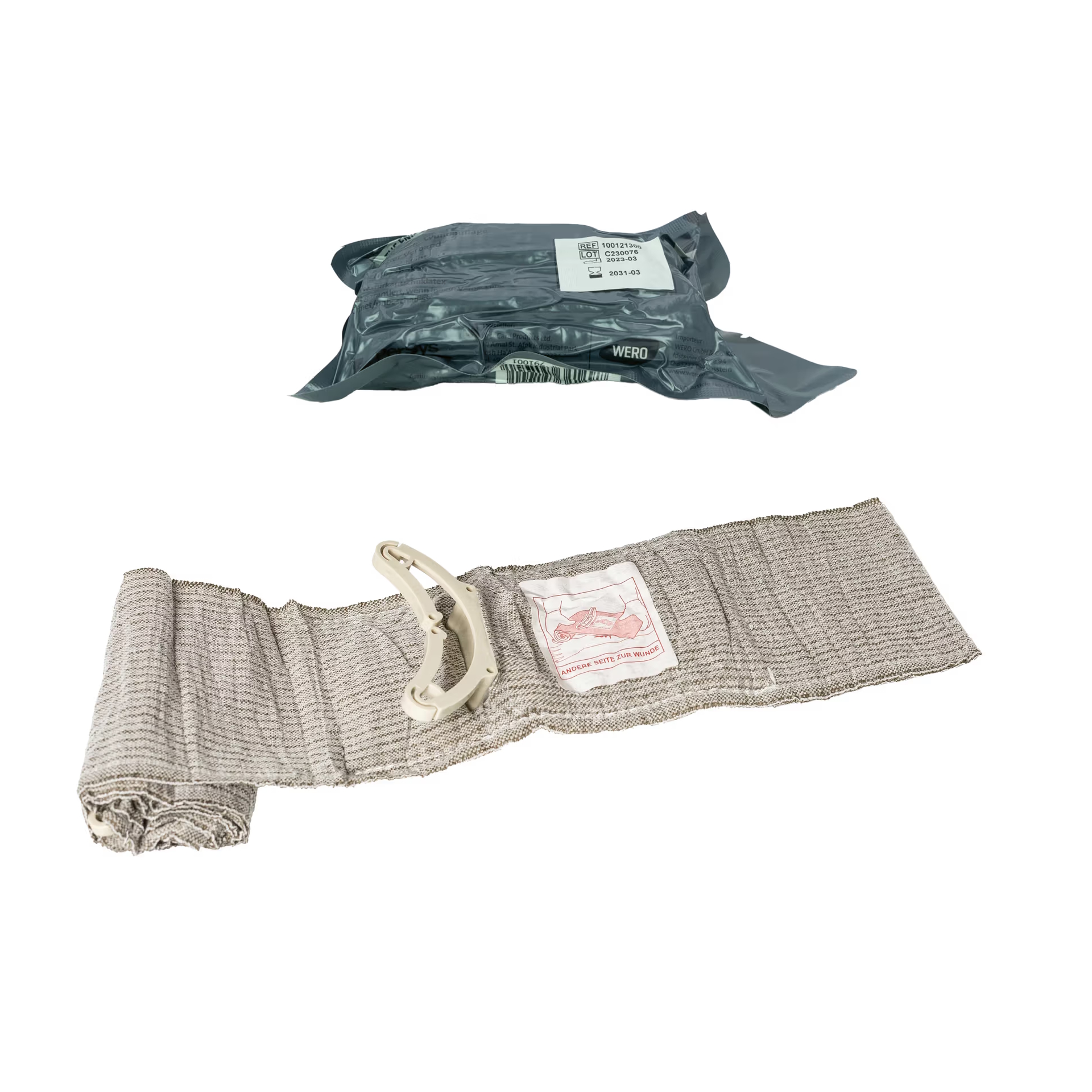 Israeli Bandage / Emergency Bandage - Oliv, 10 cm